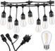 Садова гірлянда 10м з 10 LED-лампами E27 &mdash; зовнішнє декоративне освітлення з можливістю з'єднання, SuperLED 8240 фото 5