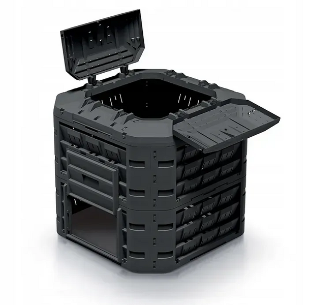 Компостер садовий COMPOGREEN VARIO 650 літрів IKL650C-S411 фото