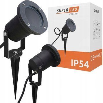 Садовий LED прожектор SuperLED Grassi від мережі 220B 6792 фото
