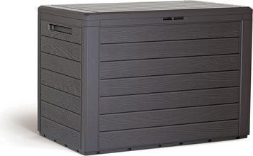 Садовий ящик-контейнер для саду Woodebox 190 л, коричневий Prosperplast MBWL190-440U фото