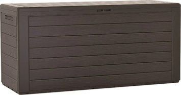 Садовий ящик для зберігання для тераси Woodebox 280 л, коричневий Prosperplast MBWL280-440U фото