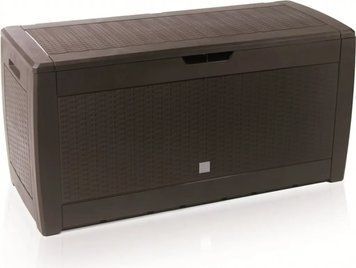Садовий ящик для зберігання Boxe Rato 310 л, коричневий, Prosperplast MBR310-440U фото